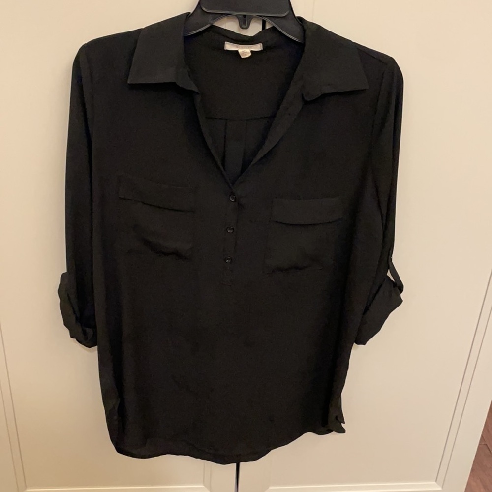 Women’s S black Pleione blouse